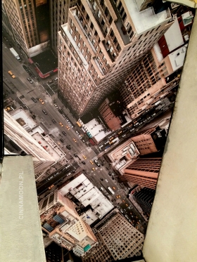 NYC STREETS IN WINTER AERIAL VIEW / epoxyfloor